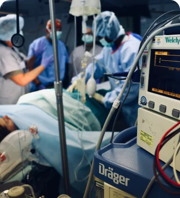 operations proccess in hospital