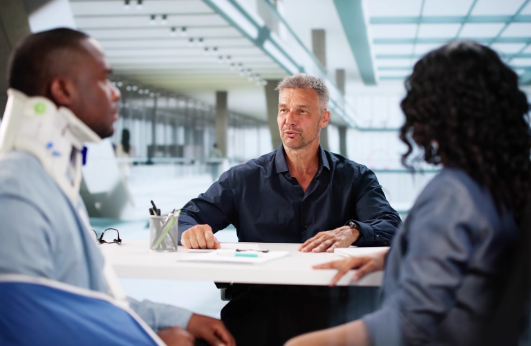 Injured Worker Seeks Personal Injury Lawyer